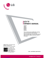 LG 26LG30-UA Owner's Manual