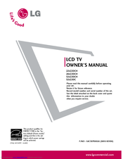 LG SAC30708026 Owner's Manual