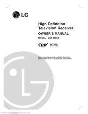LG LST-3100A Owner's Manual