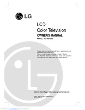 LG RU-20LA80C Owner's Manual