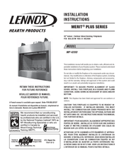 Lennox MP-42OD Installation Instructions Manual