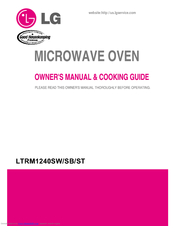 LG LTRM1240SW Owner's Manual & Cooking Manual