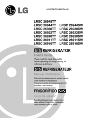 LG LRSC26920 User Manual