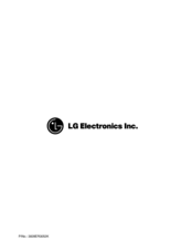 LG 3828ER3052K Owner's Manual