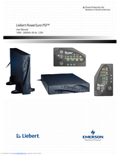 Liebert PowerSure PSI PS3000RT2-120 User Manual