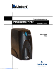 Liebert PowerSure PSP500MT-120 User Manual