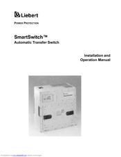Liebert SmartSwitchTM Installation And Operation Manual