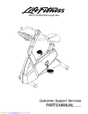 Life Fitness Upright Bike 93CW Parts Manual