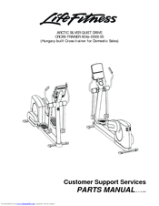 Life Fitness 95Xe-0XXX-05 Parts Manual