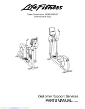 Life Fitness Cross-Trainer Classic Parts Manual
