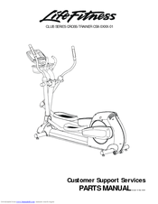 Life Fitness CSX-0XXX-01 Parts Manual