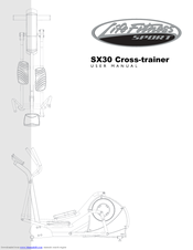 Life Fitness SX30 User Manual