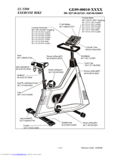 Life Fitness LC-5500 Parts List