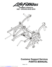 Life Fitness Fitness Equipment Parts Manual