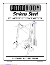 ParaBody 897104 Assembly Instructions Manual