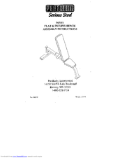 ParaBody 965101 Assembly Instructions Manual