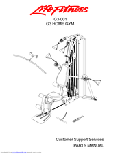 Life Fitness G3-001 Parts Manual