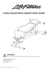 Life Fitness LFADJ User Manual