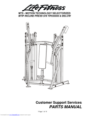 Life Fitness MTIP Parts Manual