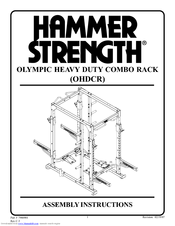 Hammer Strength OHDCR Assembly Instructions Manual