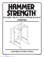 Hammer Strength OHDPR8 Assembly Instructions Manual