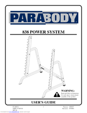 ParaBody 838 POWER SYSTEM User Manual