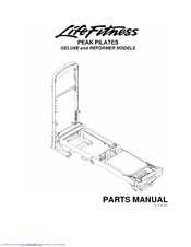 Life Fitness Peak Pilates Reformer Parts Manual