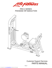 Life Fitness PRO 2 PSHADSE Parts Manual