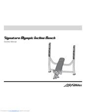 Life Fitness Signature SOIB Owner's Manual
