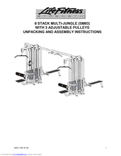 Life Fitness SM83 Unpacking And Assembly Instructions