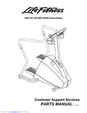 Life Fitness ARCTIC SILVER 93SW Parts Manual