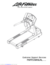 Life Fitness Arctic Silver 95TW Parts Manual