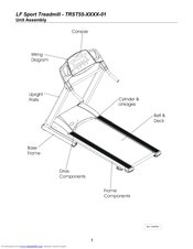 Life Fitness TRST55-XXXX-01 Parts List