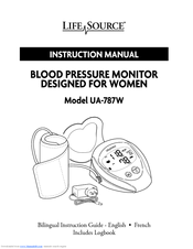 Lifesource UA-787W Instruction Manual