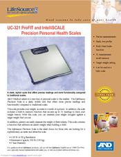 LifeSource UC-321 Brochure & Specs