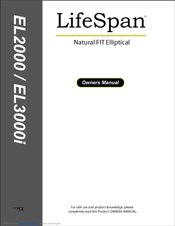 LifeSpan EL2000 Owner's Manual