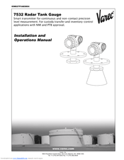 Varec 7532 Installation And Operation Manual
