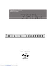 LightSpeed Technologies 780iR User Manual