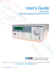 Lightwave LDX-3232 User Manual