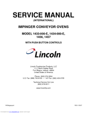 Lincoln Electric Impinger 1456 Service Manual
