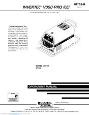 Lincoln Electric INVERTEC IM732-B Operator's Manual