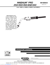 Lincoln Electric K2651 Operator's Manual