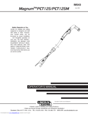 Lincoln Electric MAGNUM PCT125M Operator's Manual
