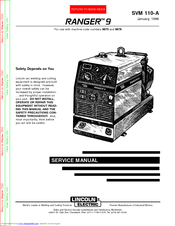 Lincoln electric RANGER 9 Manuals | ManualsLib