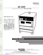 Lincoln Electric SVM188-A Service Manual