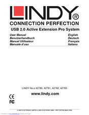 Lindy 42781 User Manual