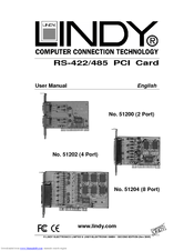 Lindy RS-422/485 User Manual