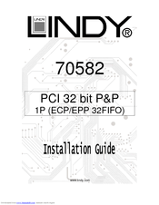 Lindy 70582 Installation Manual