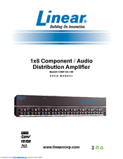 Linear COMP-DA-1X8 User Manual