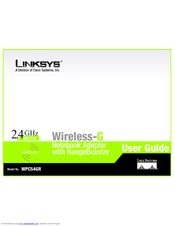 Linksys WPC54GR (DE) User Manual